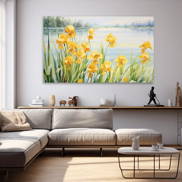 Tableau Huile Iris